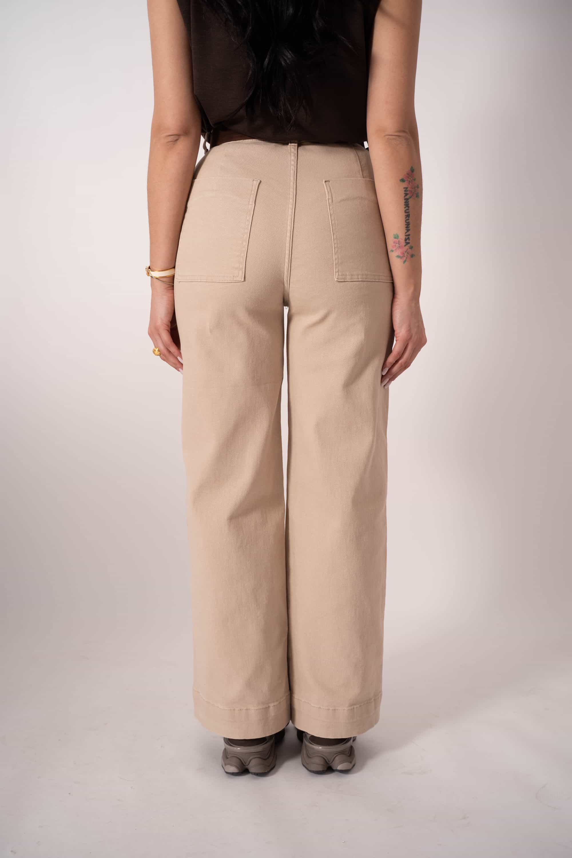 Jeans Fango Con Cintura - Image 3