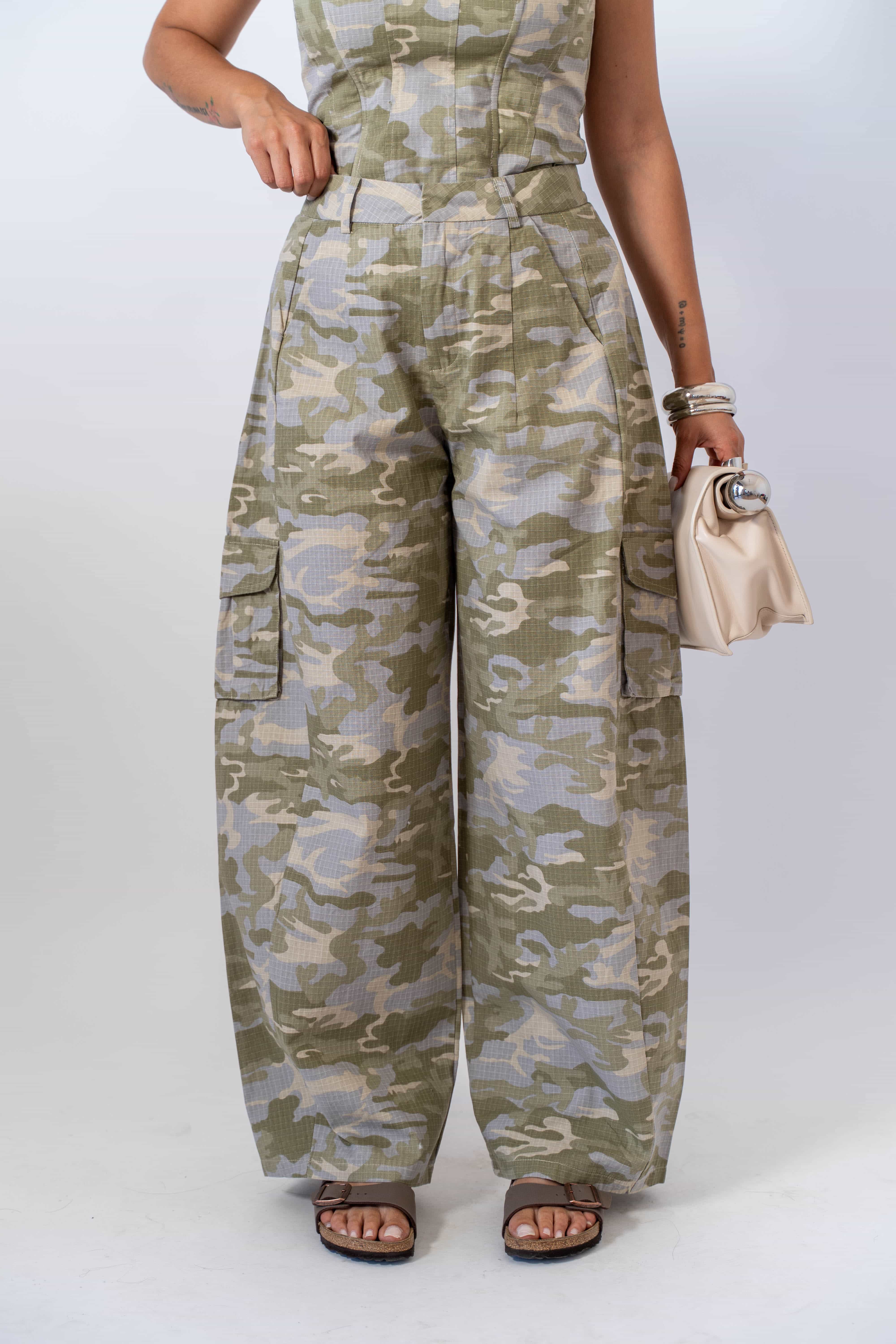 Pantalone Balloon Camouflage