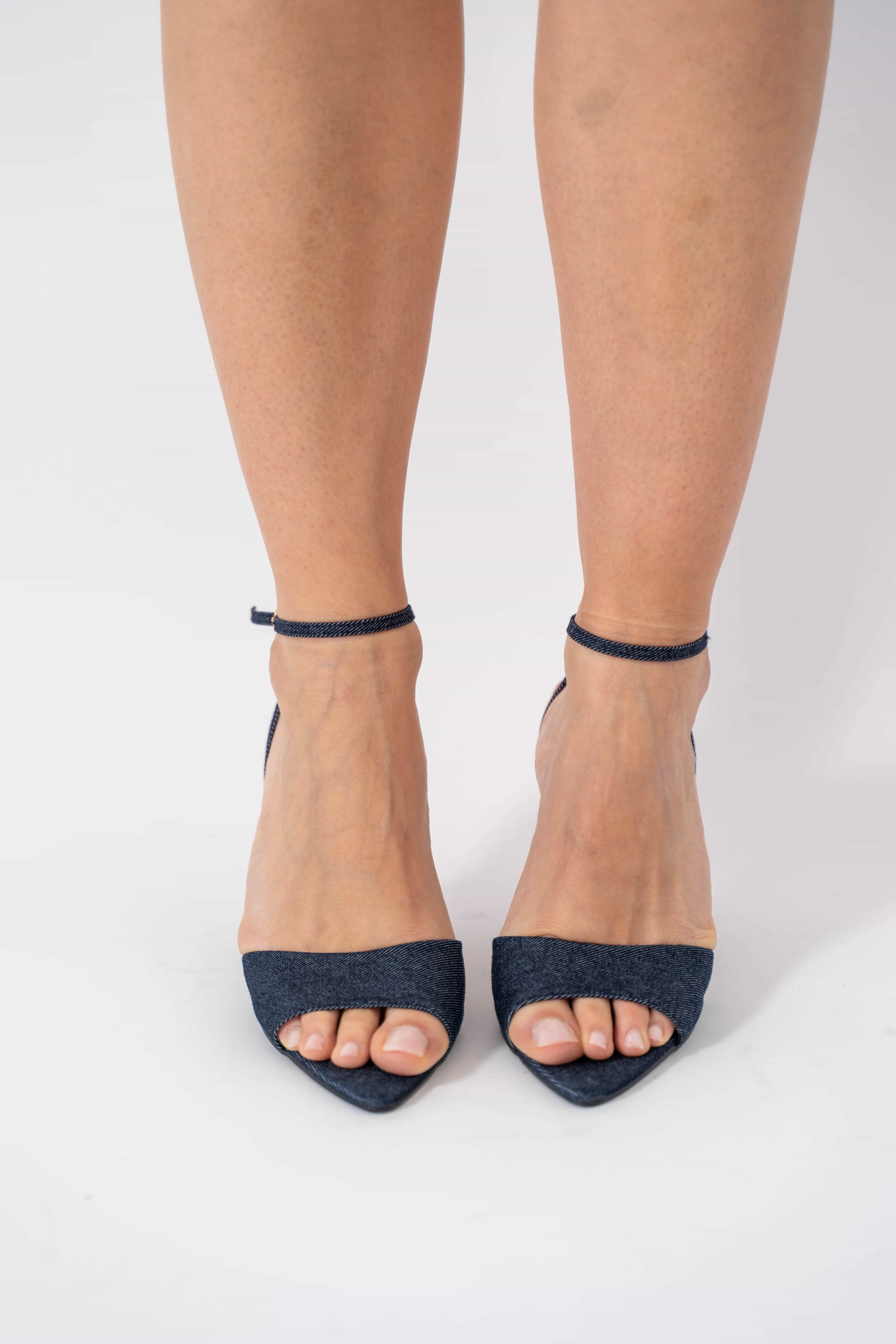 Sandalo A Punta Denim - Image 3